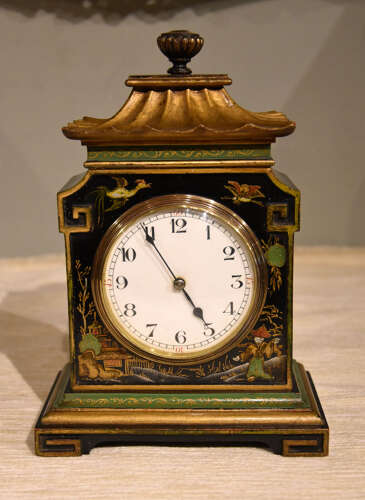 Chinoiserie Mantel Timepiece Clock