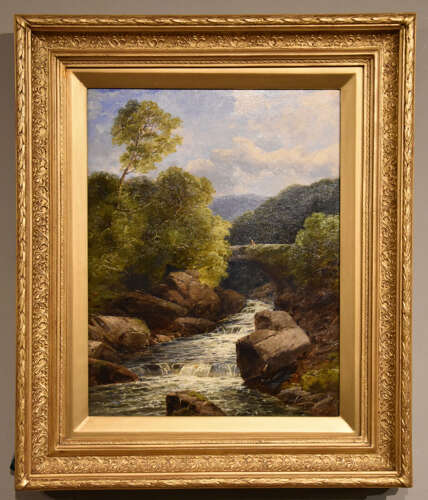 Oil Painting Pair by John Brandon Smith 