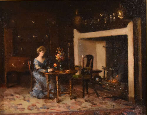 Oil Painting by Charles Henry Burleigh