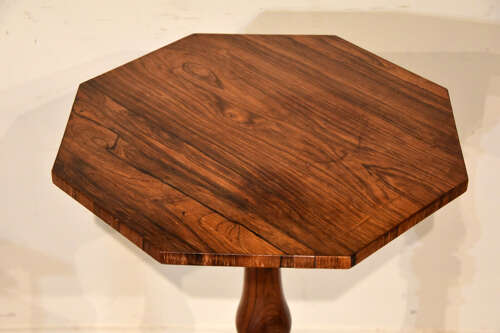 Regency rosewood lamp table