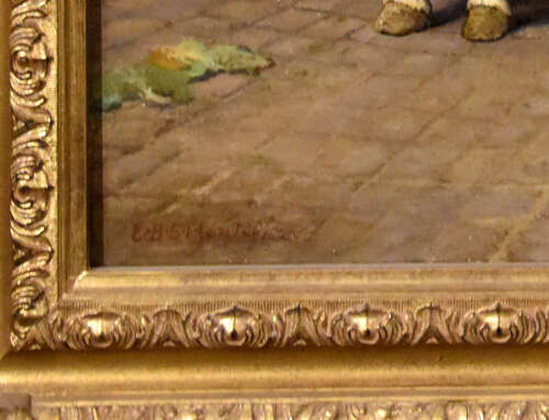 Oil Painting by Edward Brice Stanley Montefiore