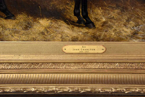 Oil Painting by John Charlton R.I 