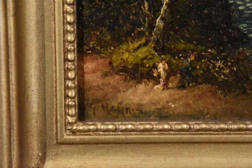 Oil Painting Pair by George Harris 