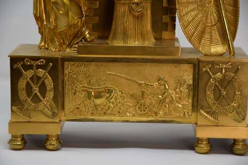 A French Empire Ormolu Mantel clock