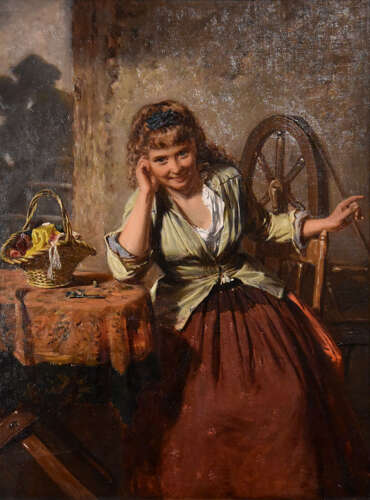 Oil Painting by Edwin Thomas Roberts