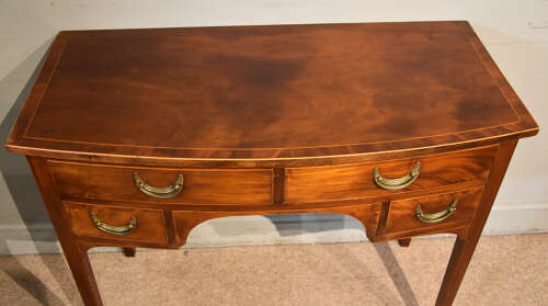 19th century mahogany side table