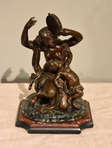 19th century French bronze figures