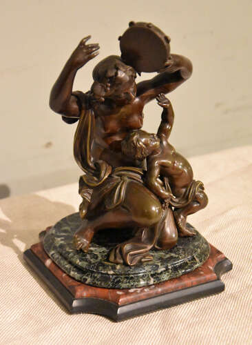 19th century French bronze figures