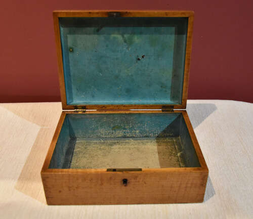 19th Century Sycamore Tunbridge ware Box