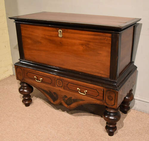 Mid 19th century Ceylon Dowry Chest
