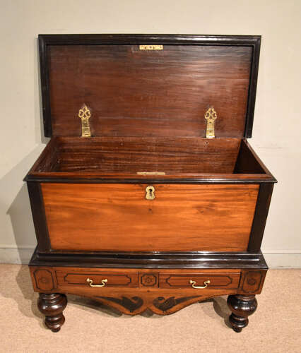 Mid 19th century Ceylon Dowry Chest