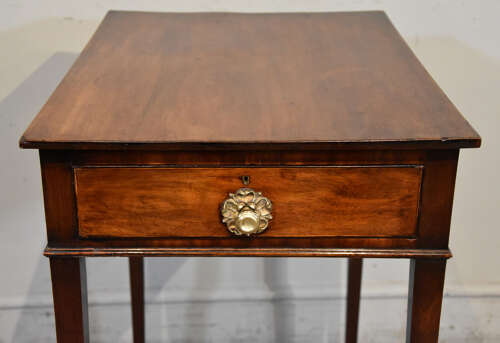 Regency period mahogany side table
