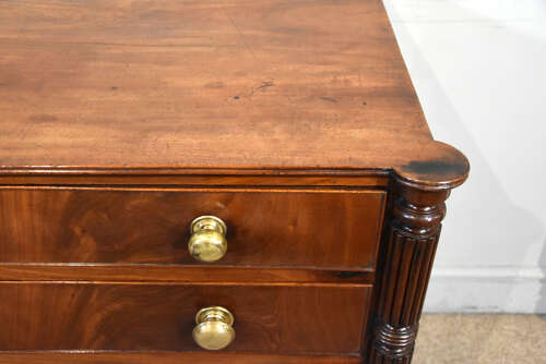 Regency period mahogany chest of drawers