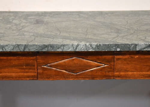 Regency period rosewood console table