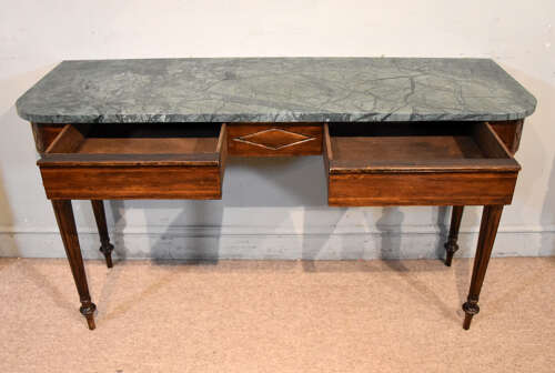 Regency period rosewood console table