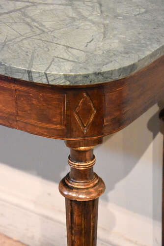 Regency period rosewood console table