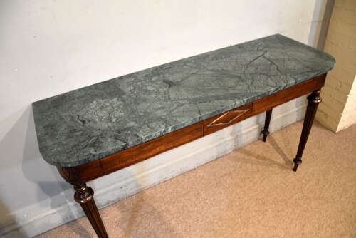 Regency period rosewood console table