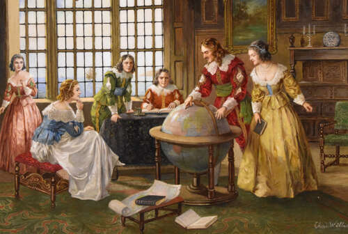 Oil Painting by Charles Willis 