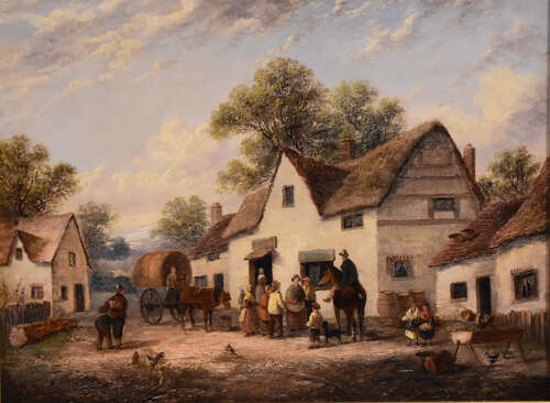 Oil Painting after William Lara