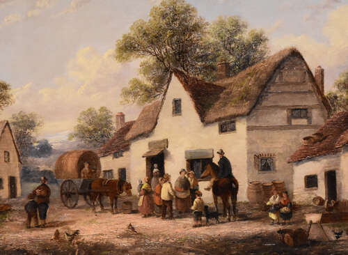 Oil Painting after William Lara