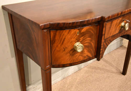 Regency period mahogany sideboard