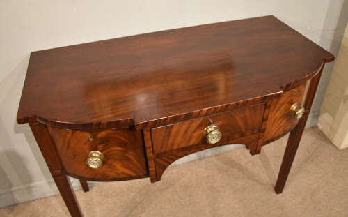 Regency period mahogany sideboard