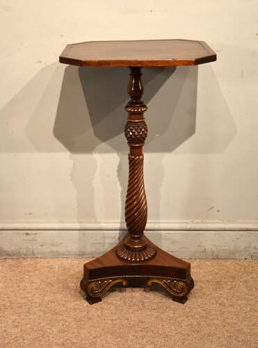 Regency mahogany occasional side table